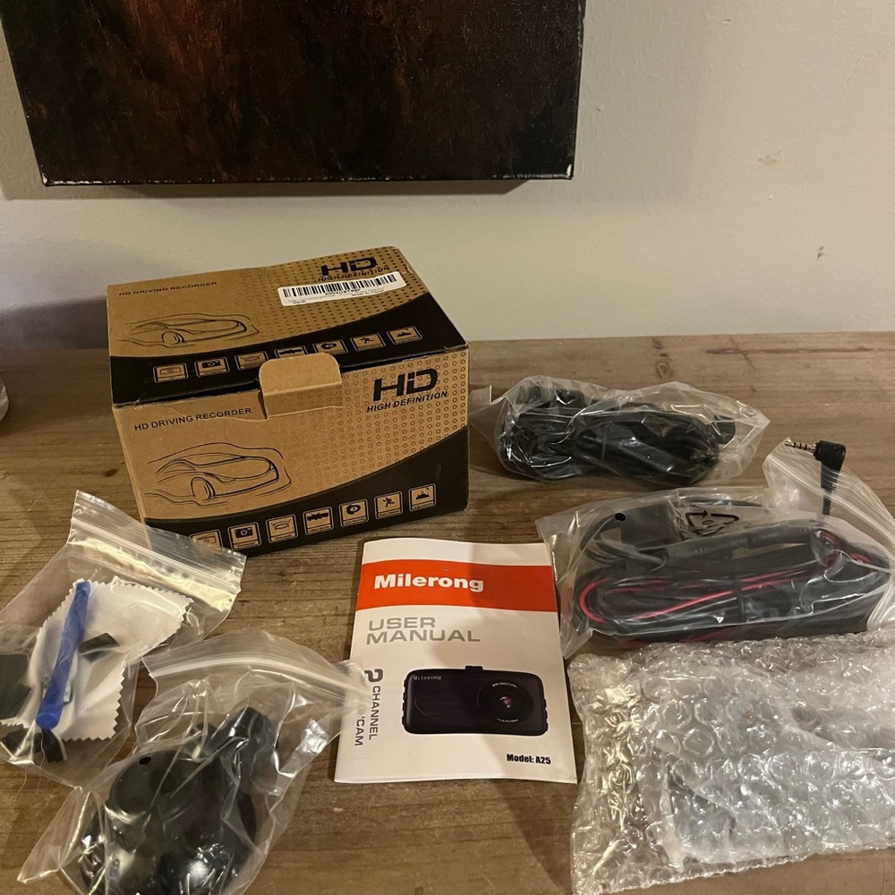 HD Dash Camera‎ - Black